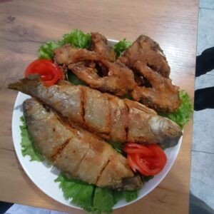 Рыба печёная 1000г